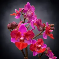 Phalaenopsis Liu's Triprince 'Pink' (peloric- butterfly) *parfumata