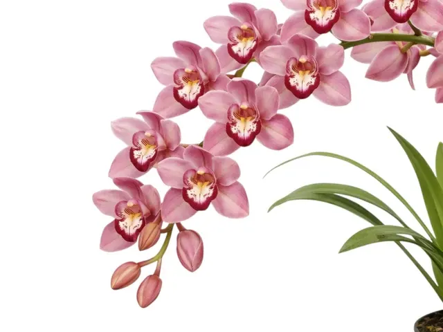Cymbidium Rosado Lindo 1 H00271 (Cymbidium)