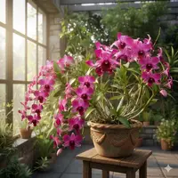 Dendrobium Indonisia Raya Red # 125