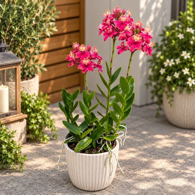 Epidendrum radicans 'Pink Coral'