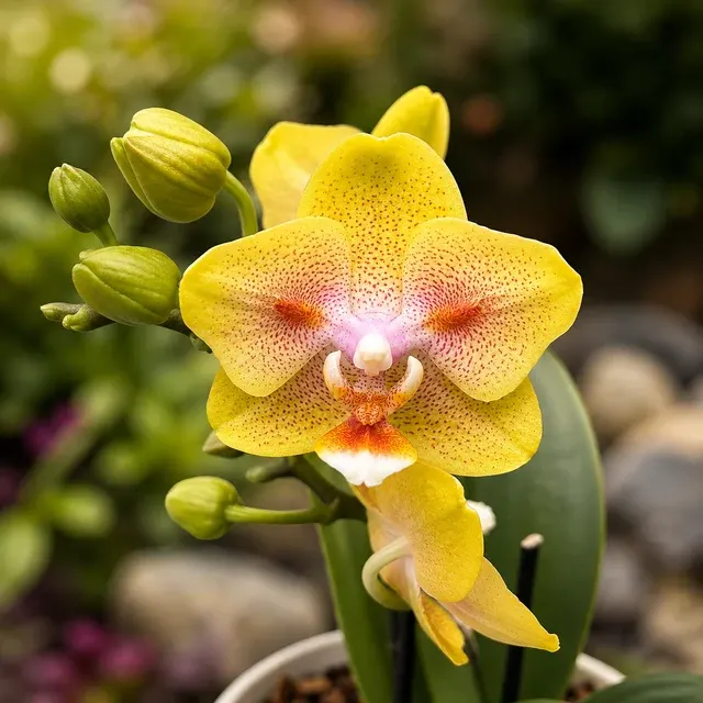 Phalaenopsis Yaphon Green Batman '417' (Phalaenopsis)