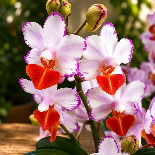 Phalaenopsis Liu's Triprince 'Splash'
