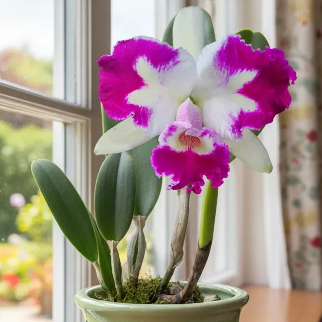 Rhyncholaeliocattleya White Spark 'Love Crystal' (Rhyncholaeliocattleya)
